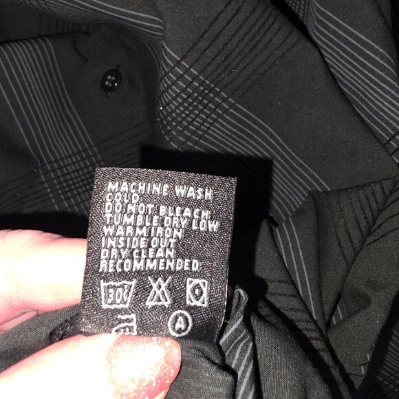 EIGHTY EIGHT PLATINUM MEN XXL DK GRAY W/ GRAY AND BLACK STRIPE LONG SLEEVE SHIRT - Picture 5 of 10